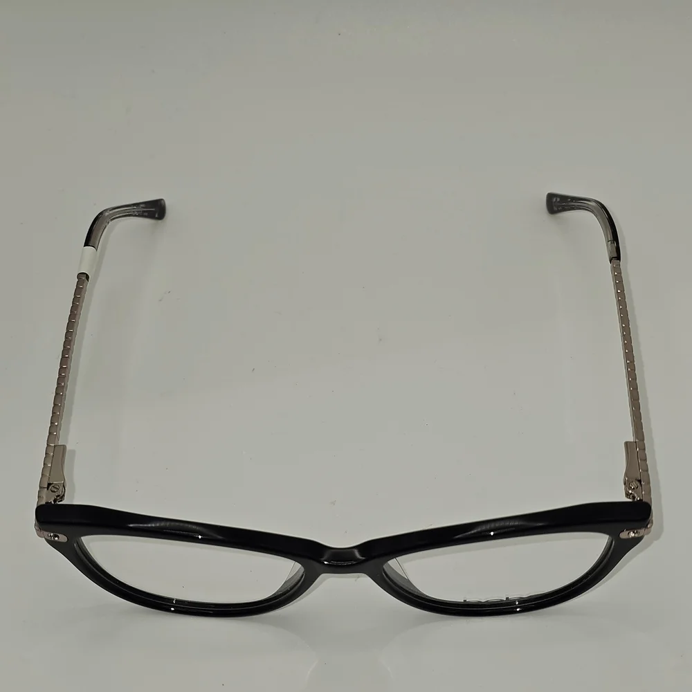 Bebe Eyeglasses Frames BB4181‎ 52-16-135 Jet Black / Gold / Jeweled